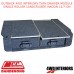 OUTBACK 4WD INTERIORS TWIN DRAWER MODULE SINGLE ROLLER LANDCRUISER WAGON 12/7-ON
